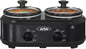 Sunvivi Double Slow Cooker, 2 Pot Small Mini Crock Buffet Servers and Warmer by WeGetLife