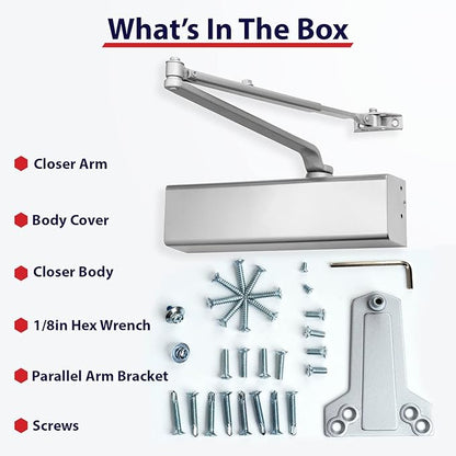 Lawrence Heavy Duty Door Closer Commercial Grade 1 - Image 4