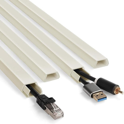 66in YCLYC Wire Covers for Cords Kit, Cord Covers for Wires on Wall, TV Cable by YCLYC