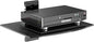 suptek Glass Floating Shelf, 1 Tier Media Shelf by suptek