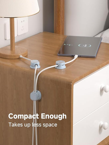 Magnetic Cable Clips, Adjustable Cord Holder Management, Adhesive Wire Keeper - Image 7