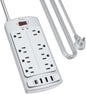 Surge Protector Power Strip by Nuetsa