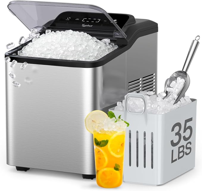 Typhur Fast Nugget Ice Maker Countertop by Typhur
