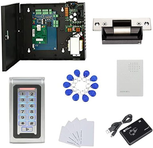 MENGQI-CONTROL Waterproof Metal Keypad Reader Standard North American Strike by MENGQI-CONTROL