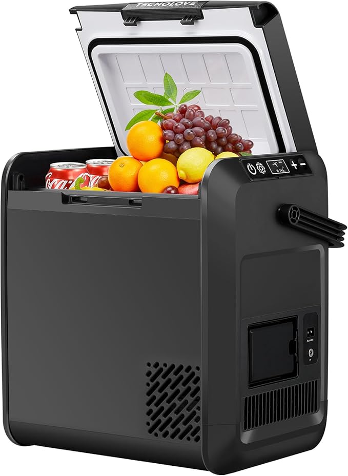 Car Refrigerator Freezer, 22QT Car Fridge Compressor Cooler by Tecnolove