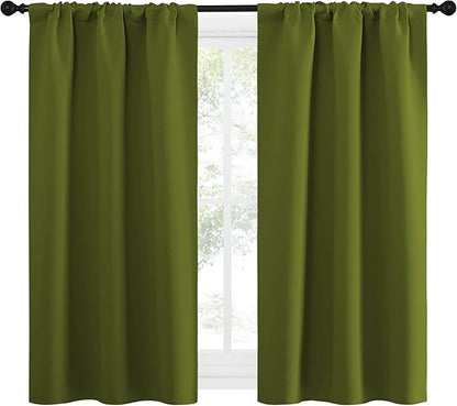NICETOWN Kitchen Curtains, Short Blackout Curtains & Drapes, Thermal Insulated - Image 2