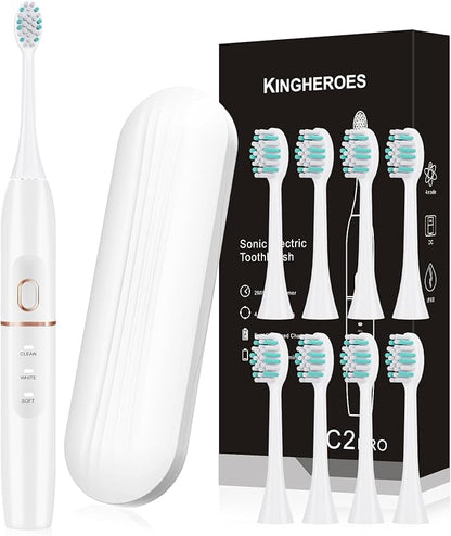 kingheroes Electric Toothbrush Set, Comes by KingheroesOralCare