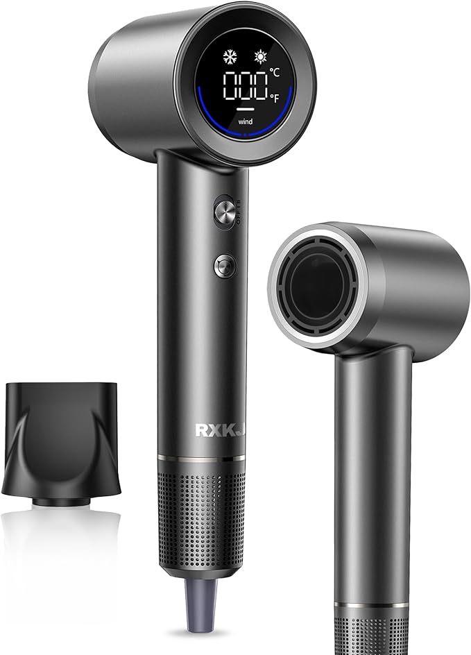 Hair Dryer, 15000RPM High Speed ​​Ionic Hair Dryer by RXKJSTOP