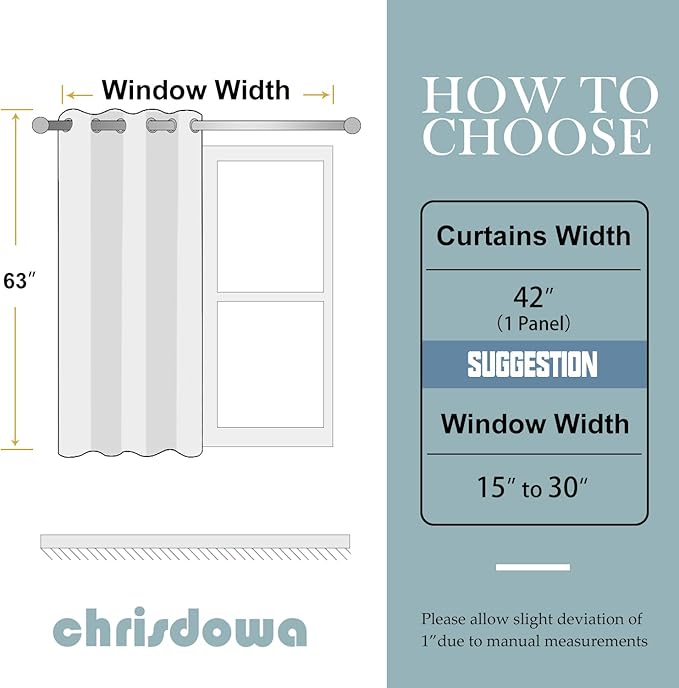 ChrisDowa Grommet Blackout Curtains - Image 5