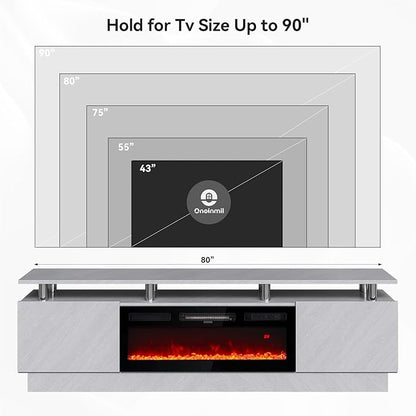 oneinmil Fireplace TV Stand - Image 7