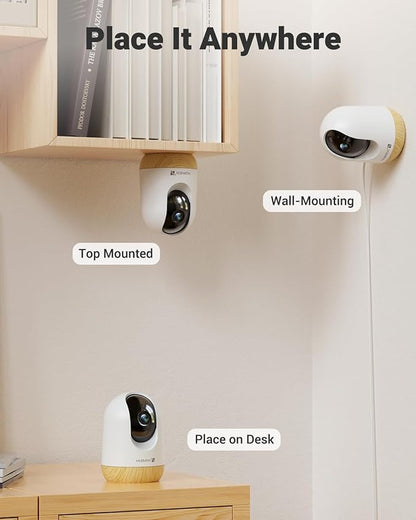 MUBVIEW 5G WiFi Indoor Security Camera No Subscription, Pet Camera - Image 8