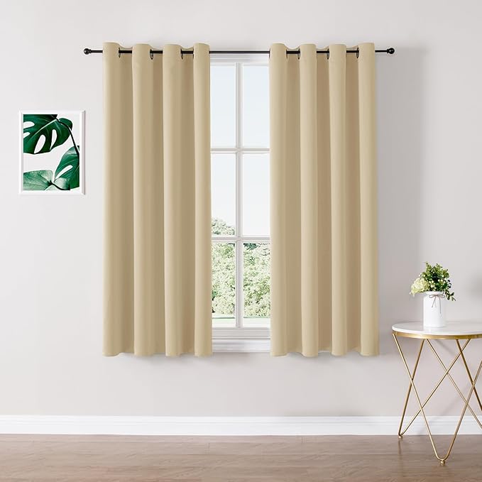 ChrisDowa Blackout Curtains 45 inches Long by ChrisDowa