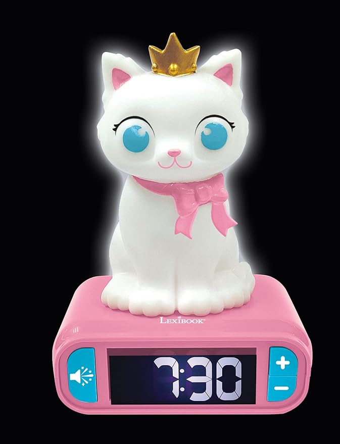 LEXiBOOK - Kitten Digital Alarm Clock - Image 3