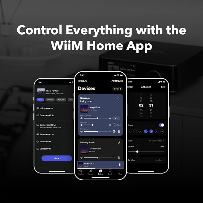 WiiM Amp Ultra with Voice Remote 2 | 100W Streaming Amplifier with Premium ESS - Image 6