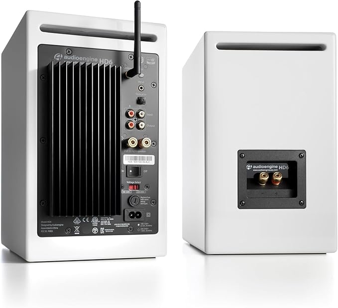 Audioengine HD6 Premium Powered Bookshelf Speakers | 150W Audiophile-Grade - Image 2