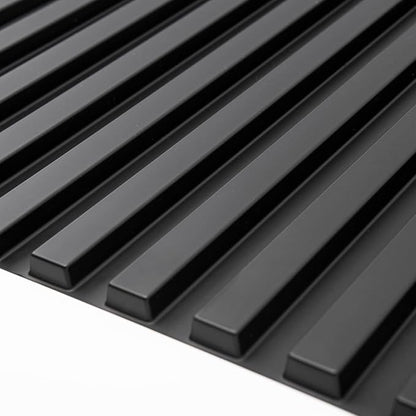 Art3d Slat Wall Panel, 3D Fluted Textured Panel 12-Tile 19.7 x 19.7in. - Image 9