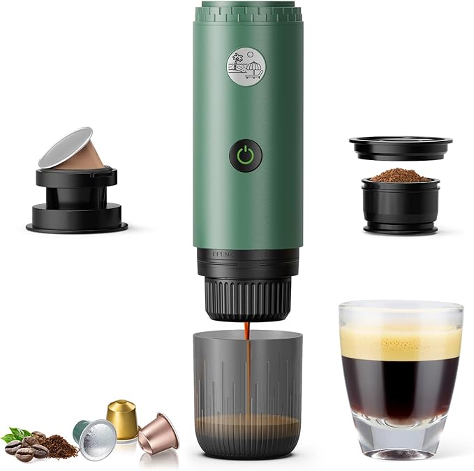 Portable Electric Espresso Machine, Travel Coffee Maker by RECAFIMIL