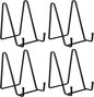 Kruodop 4 Pack 4" Metal Square Frame Easel Stands by Kruodop