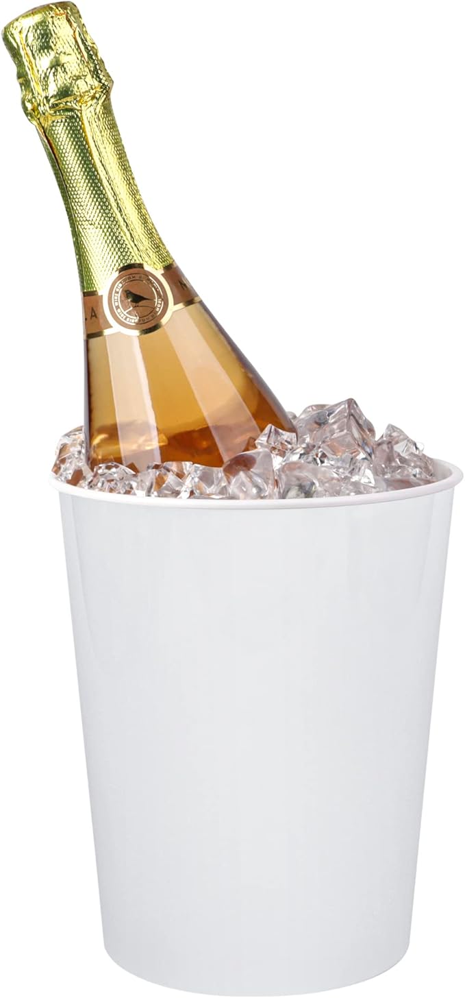 12 Pack Ice Buckets for Parties, Plastic Wine Cooler for Champagne, Soda and - Image 3