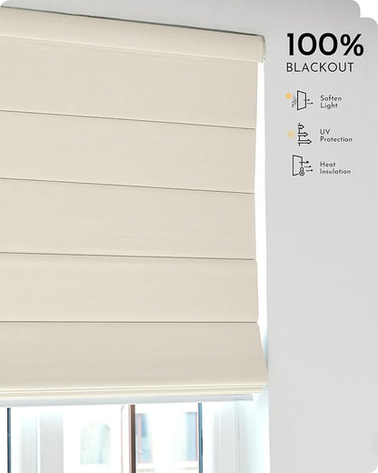 Graywind Smart Roman Shades 100% Blackout Compatible - Image 6