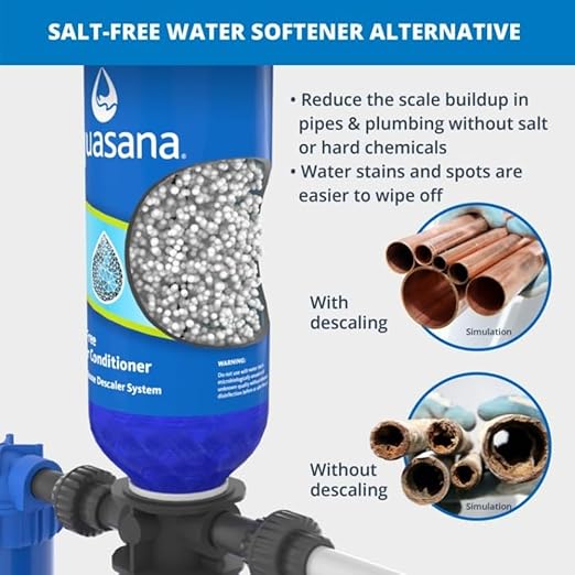 Aquasana Whole House Well Water Filter | 500K Gallons | UV, Carbon & KDF | - Image 3