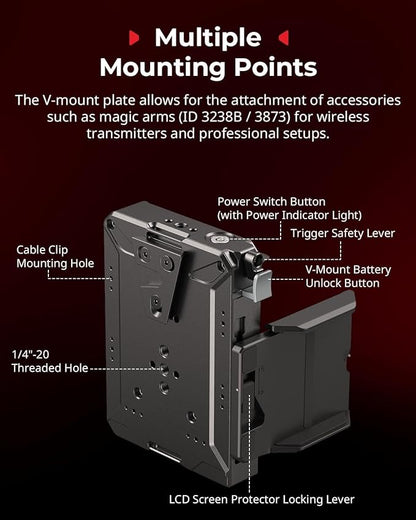 SMALLRIG V Mount Battery Plate - Image 6
