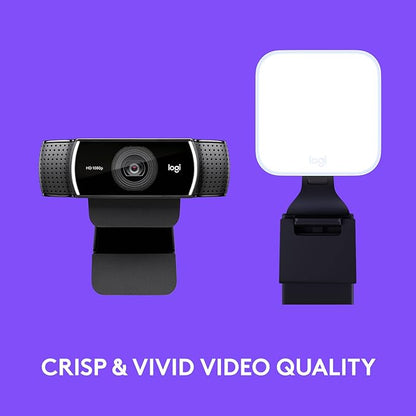 Logitech C922x Pro for Creators Litra Glow - Image 3