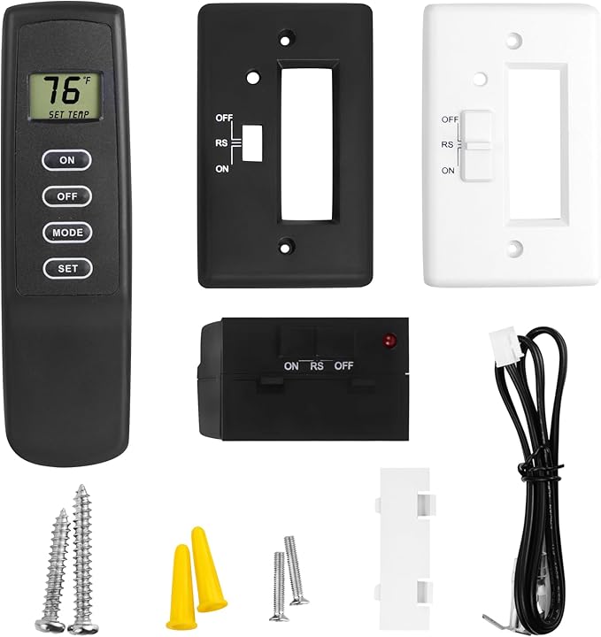 Upgraded Fireplace Remote Control Kit, Fit by HomePage
