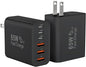 USB C Fast Charger Block, iPhone Charger Fast Charging Blocks 65W Multi Port by Bustuny