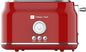 Frigidaire ETO102-WHITE, 2 Slice Toaster, Retro Style, Wide Slot by Frigidaire
