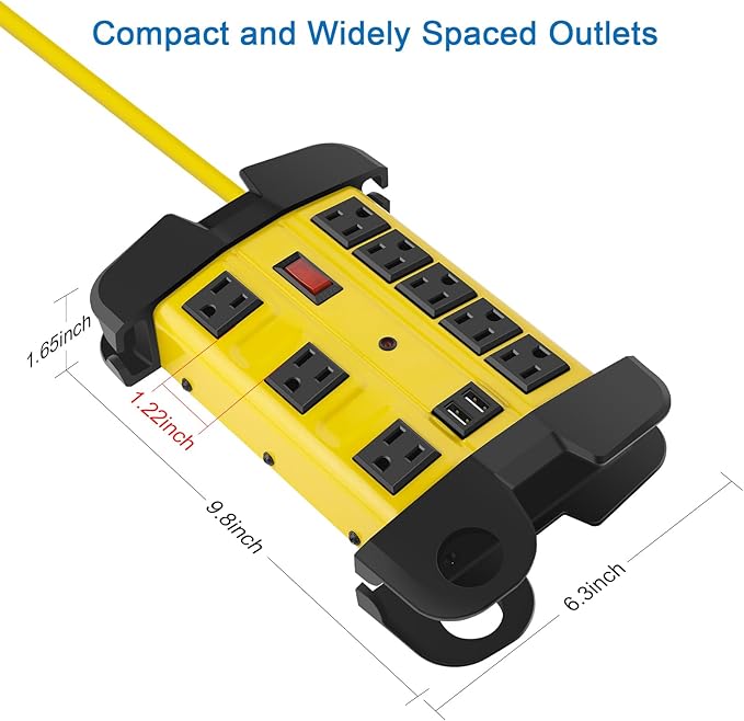 CCCEI Heavy Duty Power Strip - Image 5