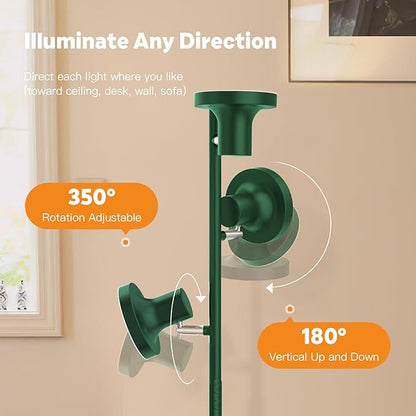 SIBRILLE 36W LED Tree Floor Lamp, Modern Dimmable Standing Lamp - Image 5