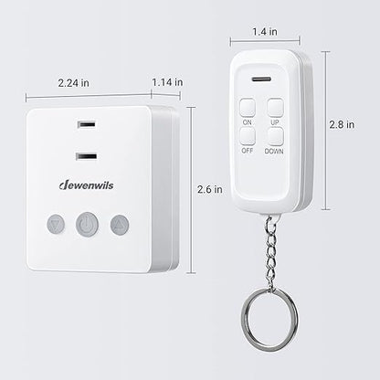 DEWENWILS Plug-in Lamp Dimmer Switch, Wireless Remote Dimmer Plug - Image 7