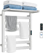 WiFi Heated Towel Rack Wall Mounted, Electric Towel Warmer by AQUATREND