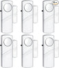Security Door Window Alarm, 90DB Wireless Sensor Door Window Burglar Alarm by PLOJOP