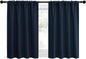 NICETOWN 2 Panels Blackout Curtains, Rod Pocket Thermal Insulated Drapes by NICETOWN