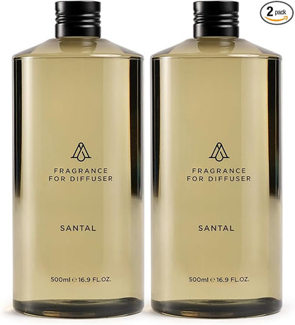 AromaPlan Hotel Scents Santal 16 Fl Oz 2 Pack, Home Luxury Aroma & Hotel by AromaPlan