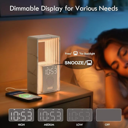 WILIT Digital Alarm Clock, Sunrise Alarm Clock - Image 5