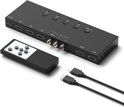 ZUZONG Switcher Splitter Support 4:3/16:9 Switching by ZUZONG