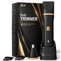 Electric Body Trimmer for Men, IPX7 Waterproof Groin and Pubic Hair Shaver by Risina