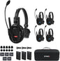 SYNCO XTALK XPro5 Wireless Intercom Headset System 2.4 GHz 500M/1640FT Full by SYNCO