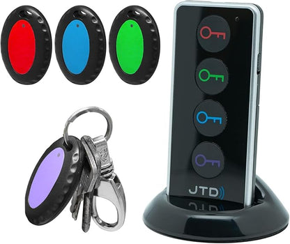 Key Finder with 100dB Loud Sound & 4 Receivers by JTDHome