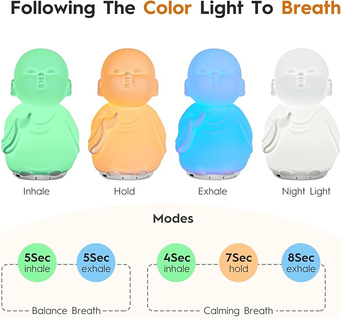 Guided Visual Meditation Tool, Mindfulness Breathing Light - Image 3