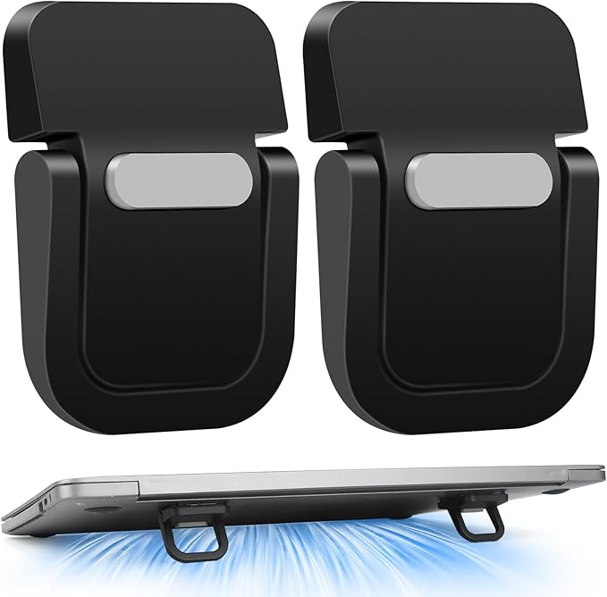 Mini Laptop Stand, Portable Laptop Stand, Foldable & Lightweight Ergonomic Riser by Yipinve