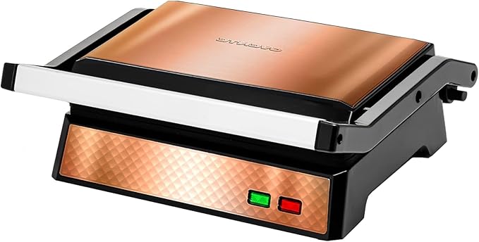 OVENTE Electric Panini Press Sandwich Maker - Image 7