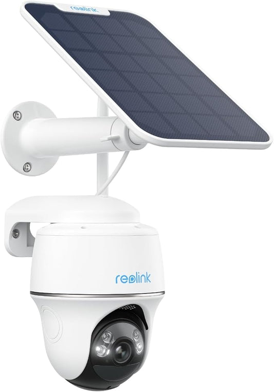 REOLINK Security Cameras Wireless Outdoor, Pan Tilt Solar Powered, 5MP 2K+ by REOLINK