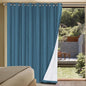 H.VERSAILTEX Linen Blackout Curtains Durable Thick Textured Linen Look 100% by HVERSAILTEX