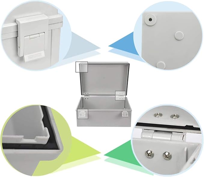 Ogrmar ABS Plastic Dustproof Waterproof IP65 Junction Box Universal Electrical - Image 4