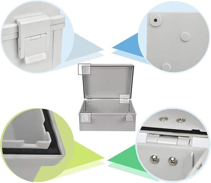 Ogrmar ABS Plastic Dustproof Waterproof IP65 Junction Box Universal Electrical - Image 4