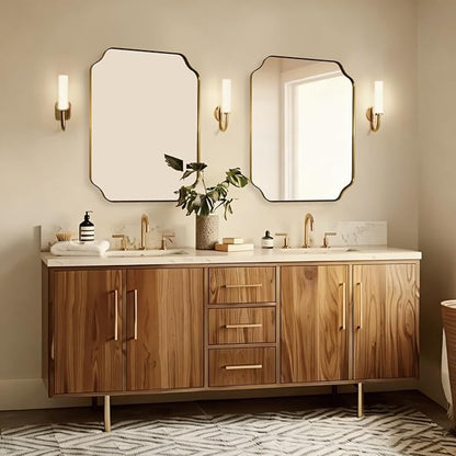 ANDY STAR Square Gold Vanity Mirrors, Antique Wall Mirror - Image 6